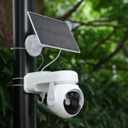 Imou Cell PT Kit mit Solarpanel  -  batteriebetriebene 3 MP WLAN-Überwachungskamera mit Schwenk- und Neigefunktion, Personenerkennung, integrierter Sirene, intelligentem Tracking - تصویر 2