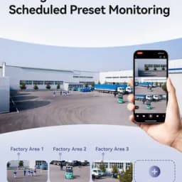 [PoE+ 2.4/5G Wi-Fi 6] Cruiser Pano Z 4-Lens  5MP（12× Zoom）+ 2×4MP - تصویر 4