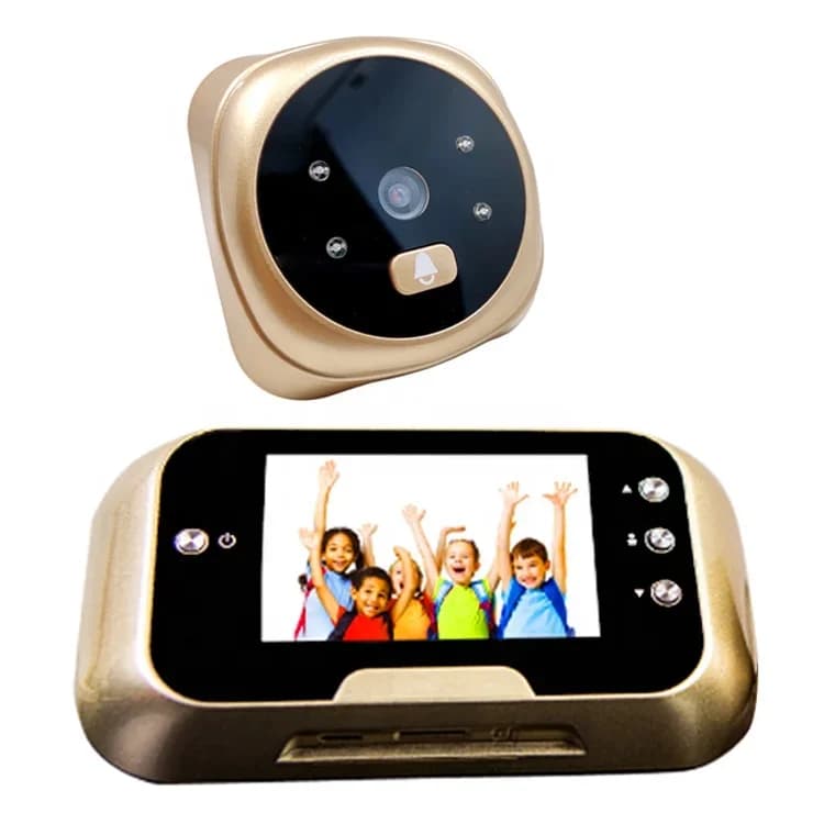 Smart Door Viewer 3 Inch Electronic Eye Digital Doorbell Wireless Camera Viewer - Buy  Product on Alibaba.com