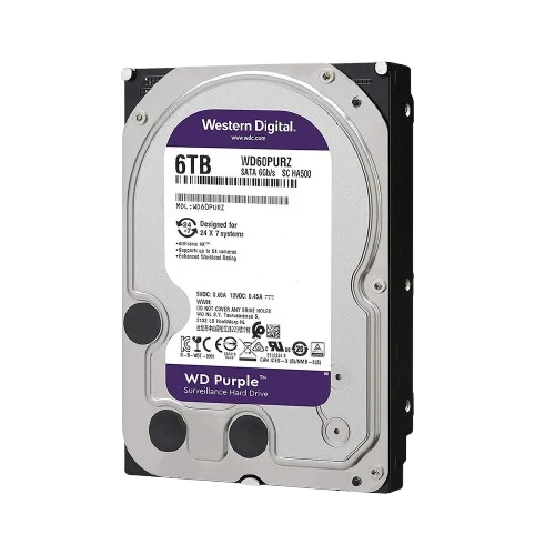 هارد 6 ترابایت وسترن دیجیتال سری بنفش مدل WD60PURZ