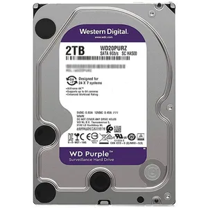 هارد 2 ترابایت وسترن دیجیتال سری بنفش مدل WD20PURZ