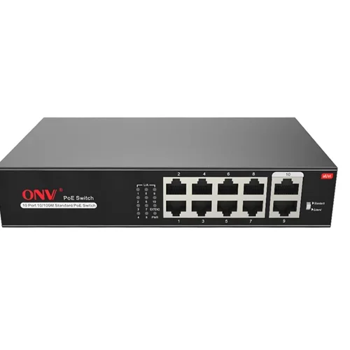 سوئیچ شبکه ۸ پورت PoE واچ‌داگ‌دار ONV مدل H1108PLD